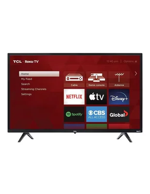 Pantalla Smart TV LED de 32 pulgadas HD 32S331-MX con Roku TV