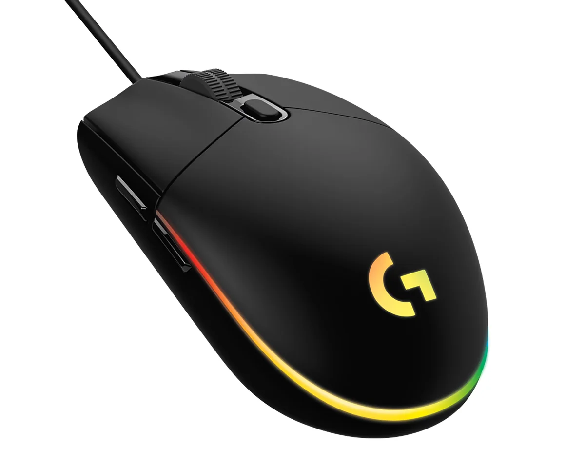 Mouse Gamer Alámbrico Logitech G203