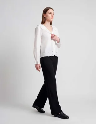 Blusa manga larga para mujer