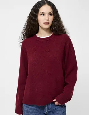 Suéter cuello redondo para mujer