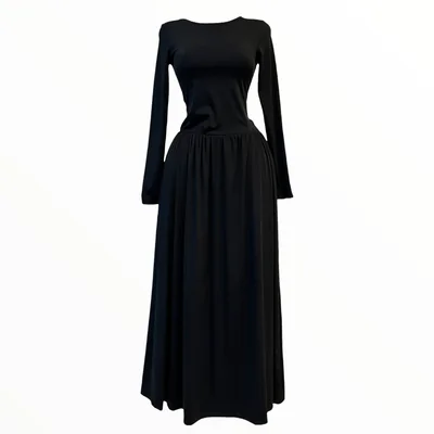Vestido Largo Negro LC
