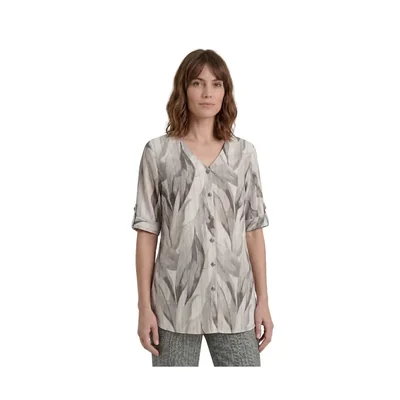 Blusa Estampada Escote en V para Mujer Vitos