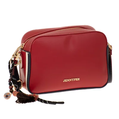 Bolso Crossbody Rojo Jennyfer para Mujer