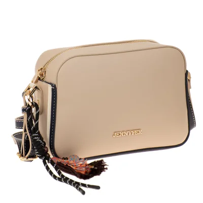 Bolso Crossbody Beige Jennyfer para Mujer