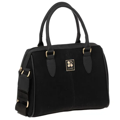 Bolso Bowling Negro Lover para Mujer