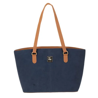 Bolso Tote Azul Marino Lover para Mujer