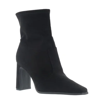 Botín Puntal con Tacón Negro Vizzano para Mujer