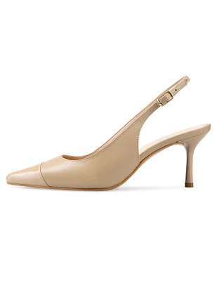 Zapatilla de piel