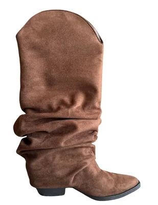 Bota cowboy abajo de la rodilla para mujer