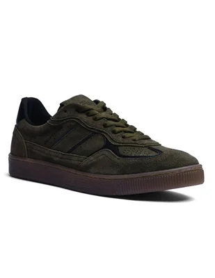 Tenis de piel para hombre