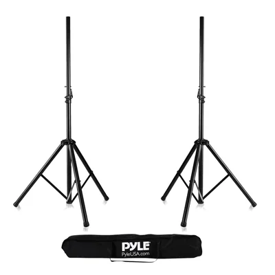 Kit De Soporte De Altavoz Pyle Pstk107, Trípode Universal Para Dj Con Doble Pa - Venta Internacional.