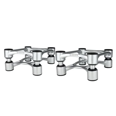 Soporte Isoacoustics Aperta Plata Inclinable 15.5x19cm - Venta Internacional.
