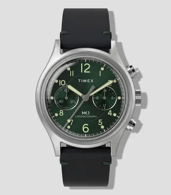 Reloj para Hombre MK1 Chrono Casual Verde, Negro