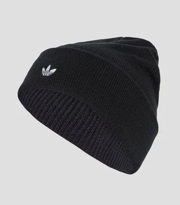 Gorro en tejido de punto con logo Hombre