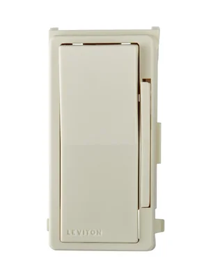 Interruptor Leviton Decora Digital Almendra Clara Con Atenuación Digital Y Luz Localizadora - Venta Internacional.