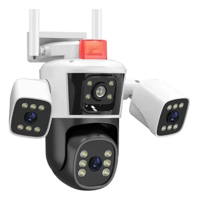 Cámara De Seguridad Exterior Wifi Con Alarma Múltiple Video