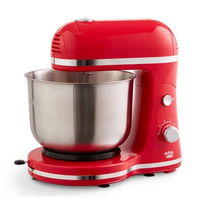 Batidora De Pie Dash Delish Compact 3.5 L Con Batidores Y Ganchos Rojo - Venta Internacional.
