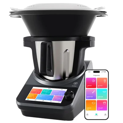 Robot de Cocina Avera Chef con 1850 Recetas Incluidas Control táctil y Wifi RC01