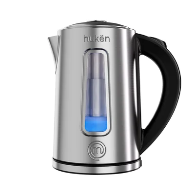 Tetera Eléctrica Acero 1.7l Infusor Hukën Masterchef