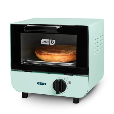Horno Tostador Dash Mini Cooker Para Pan Bagels Pizza Y Más - Venta Internacional.