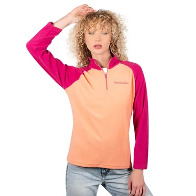 Sudadera Greenlander Fleece Bicolor Para Mujer