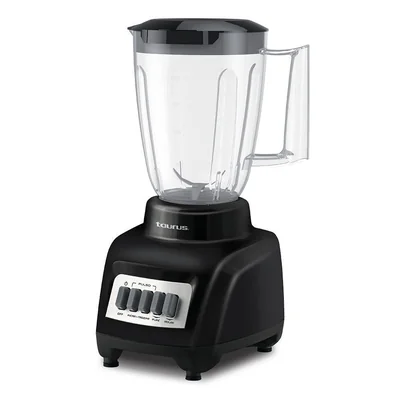 Licuadora Taurus Haley 4 Vel Vaso Plastico Negra
