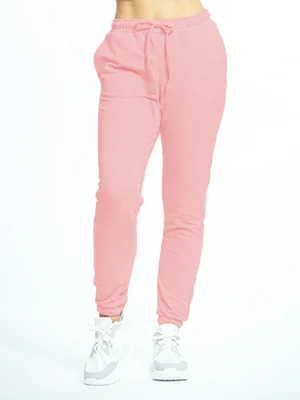 Pants Shendy Vendy Rosa Jogger Slim Fit para Mujer