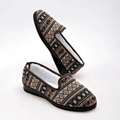 Pantufla Mora Confort Beige Dama