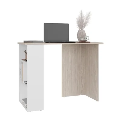 Escritorio Librero Avis Blanco Virtual Muebles