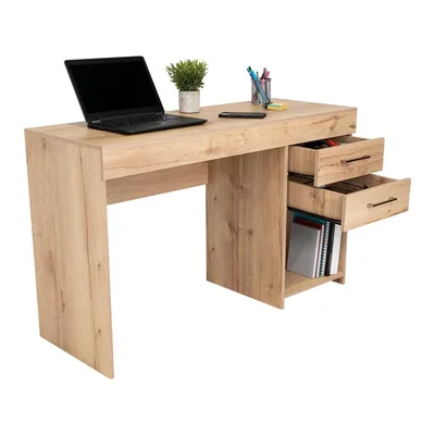 Escritorio Hazel Café Claro Virtual Muebles