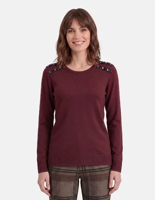 Blusa enya 4 manga larga para mujer