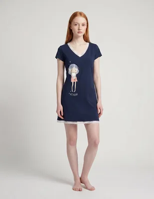 Camisón de algodón