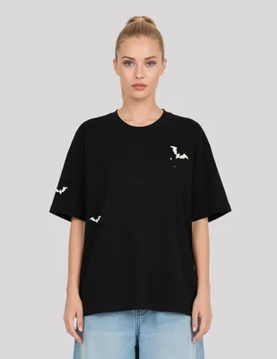 Playera manga corta cuello redondo mujer
