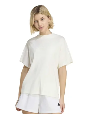 Playera manga corta Soft Lux cuello redondo mujer