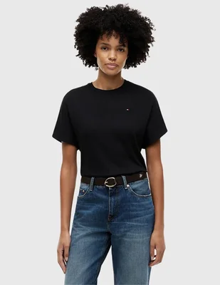 Playera manga Sin colección cuello Redondo para mujer