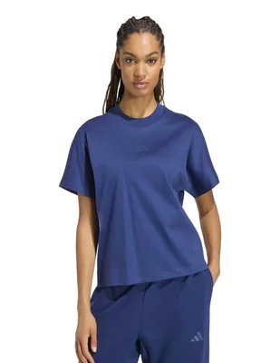 Playera manga corta Soft Lux cuello redondo mujer