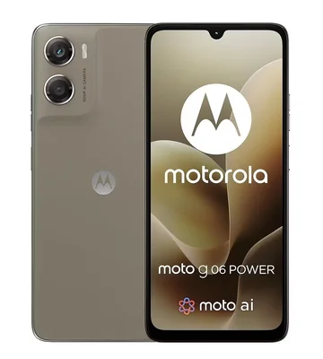 CELULAR MOTOROLA G06 POWER 256GB 4RAM COLOR CAFE NUEVO LIBERADO