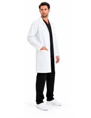 Set de bata médica estilo relajado para hombre