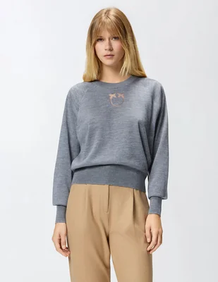 Suéter cuello redondo para mujer