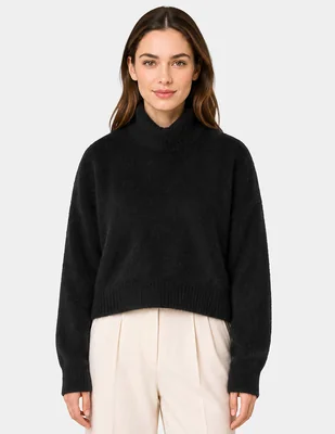 Suéter cuello redondo para mujer