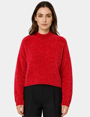 Suéter cuello redondo para mujer