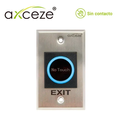 Boton Sin Contacto No-touch Ax-touch1 Relay Integrado Botón