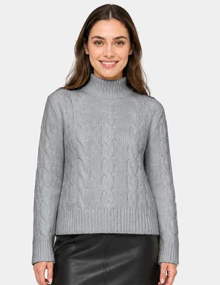 Suéter cuello redondo para mujer