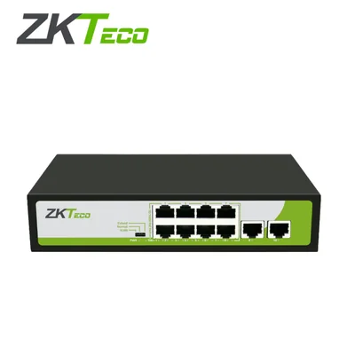 Switch Zkteco Pe082-120-c 8 Puertos Rj45 10/100 Mbps Con Poe