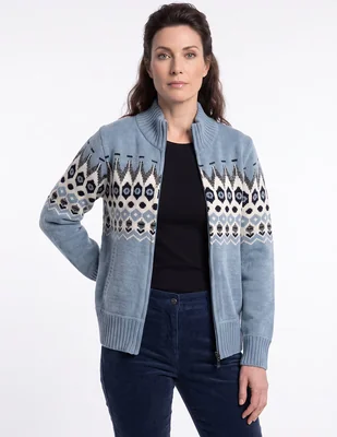 Suéter cuello alto para mujer