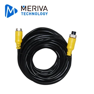 Cable Tipo Din De Aviación 4 Pines Serie Eco Para Dvrs Móvil