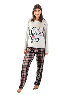 Conjunto pijama Año Nuevo para mujer