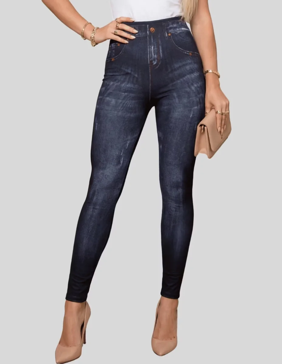 Set legging cintura alta con elástico para mujer