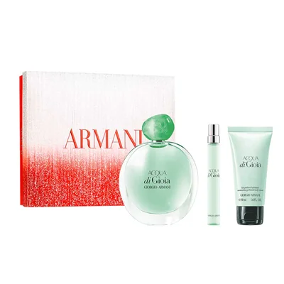 Acqua di Gioia SET 3 Piezas Dama EDP 100ml + Crema corporal 50ml + Miniatura 10ml