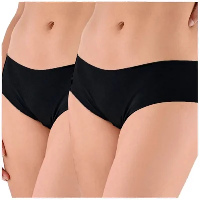 Bikini 2P Cte Laser Rib Algod Maria Intima para Mujer